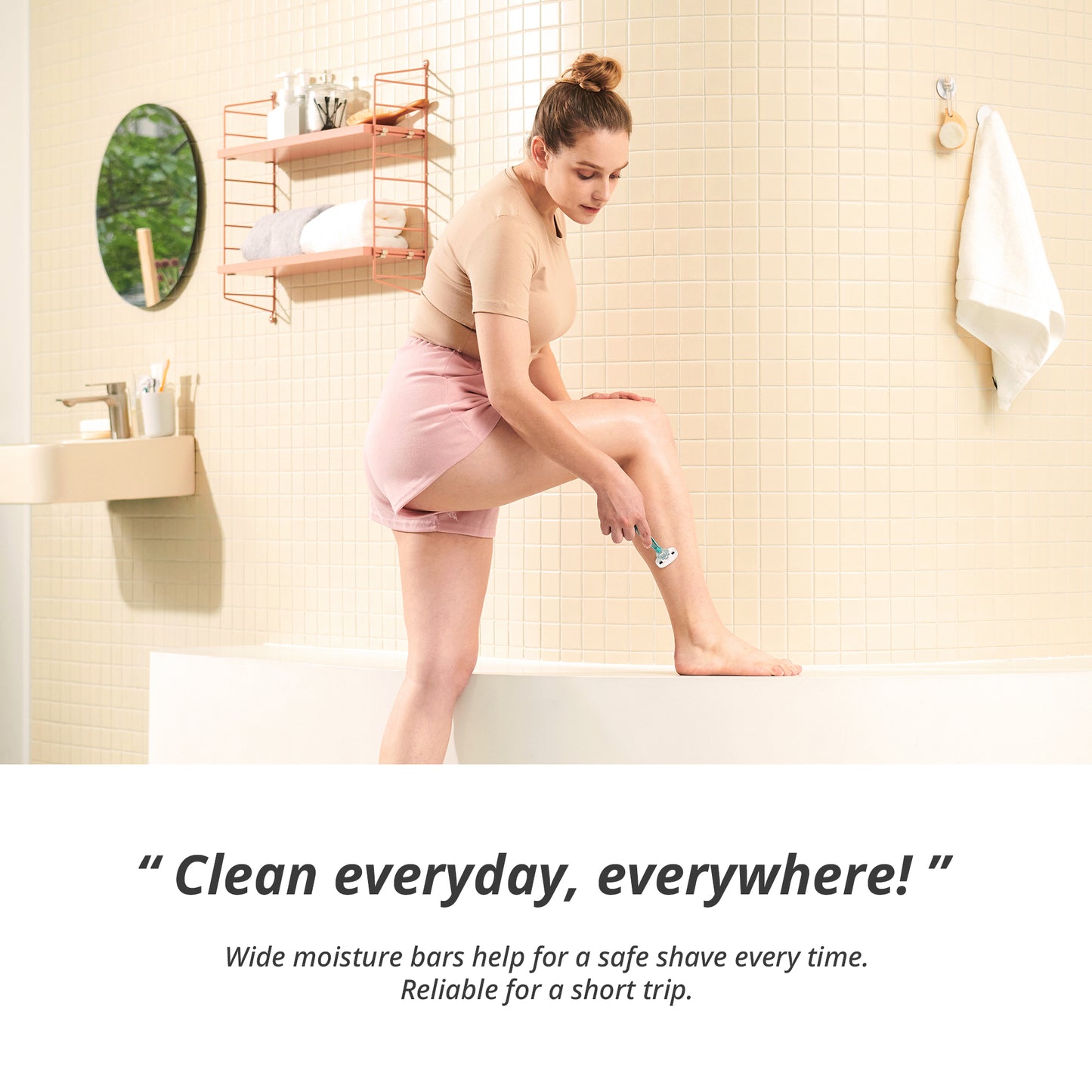 Dorco EVE 3 Disposable Razors for Women, 3ct