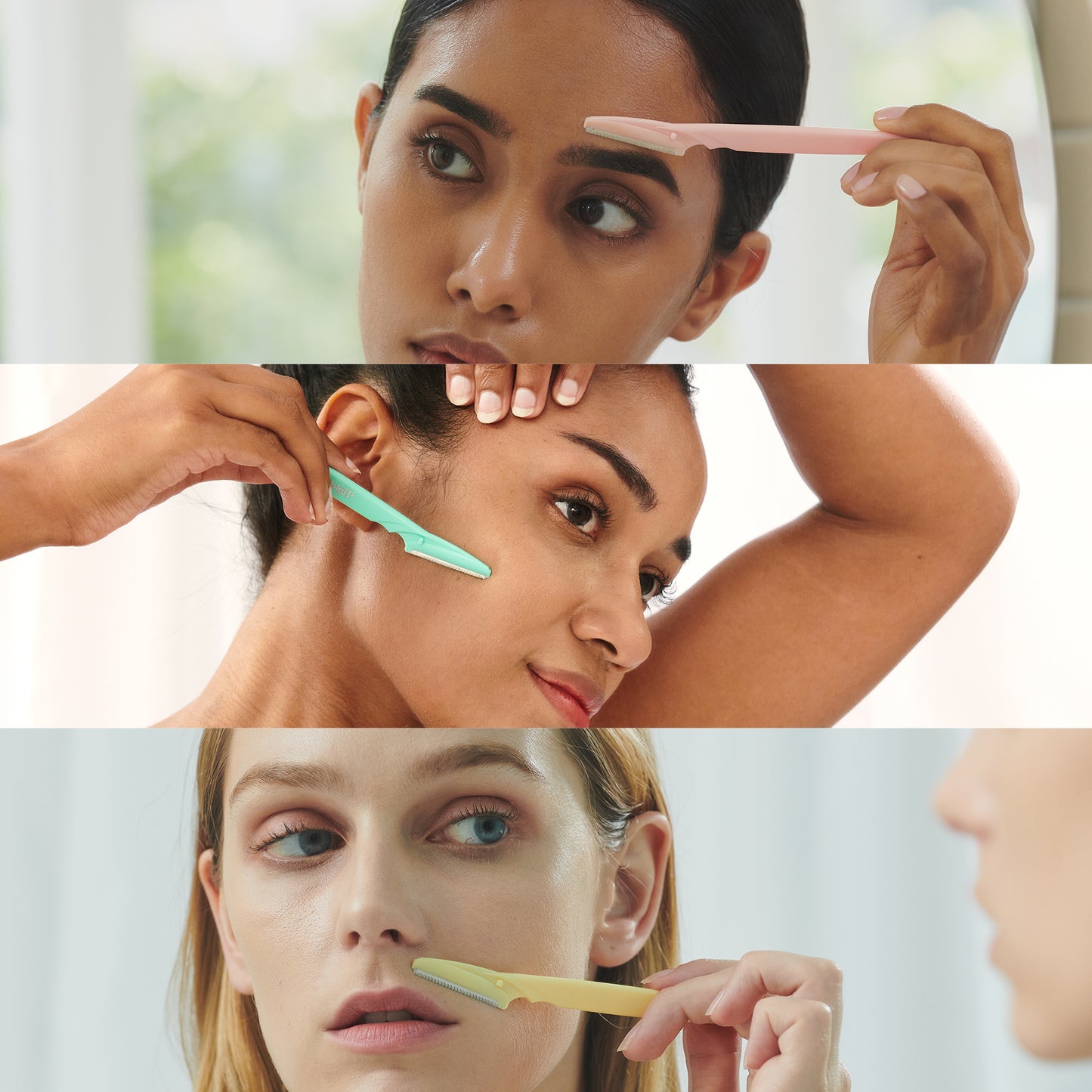 Dorco Tinkle Eyebrow Razor, 3 PCS