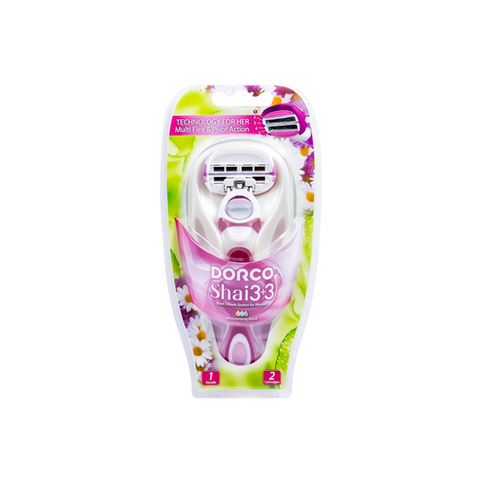 Dorco Shai 3+3- Six Blade Razor Shaving System
